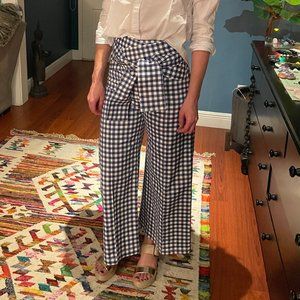 Silvia Tcherassi Blue Check pant